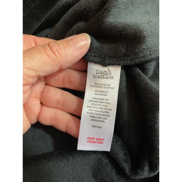 Cupcakes and Cashmere Hoodie Lounger Nightgown Large - Picture 6 of 8